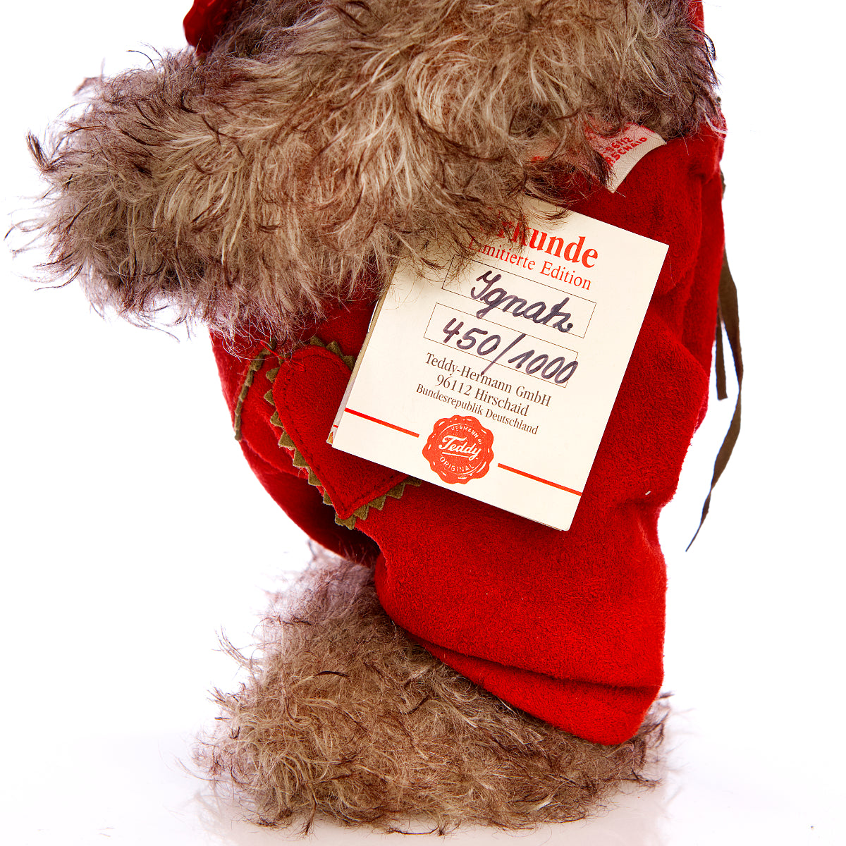 HERMANN TEDDY ORIGINAL ‘Yanatz’ – Limited Edition