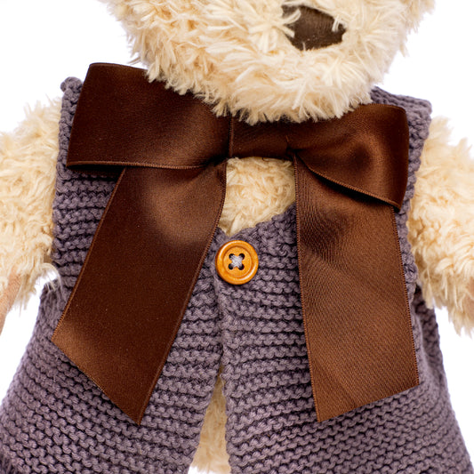 STEIFF 'Cosy Year Bear 2024' - Yellow Tag 113864