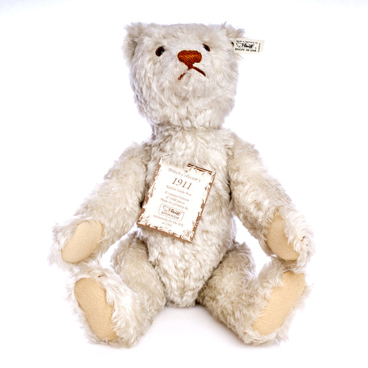 STEIFF 'British Collectors Replica 1911' Bear, a 1992 Limited Edition White Tag 406645