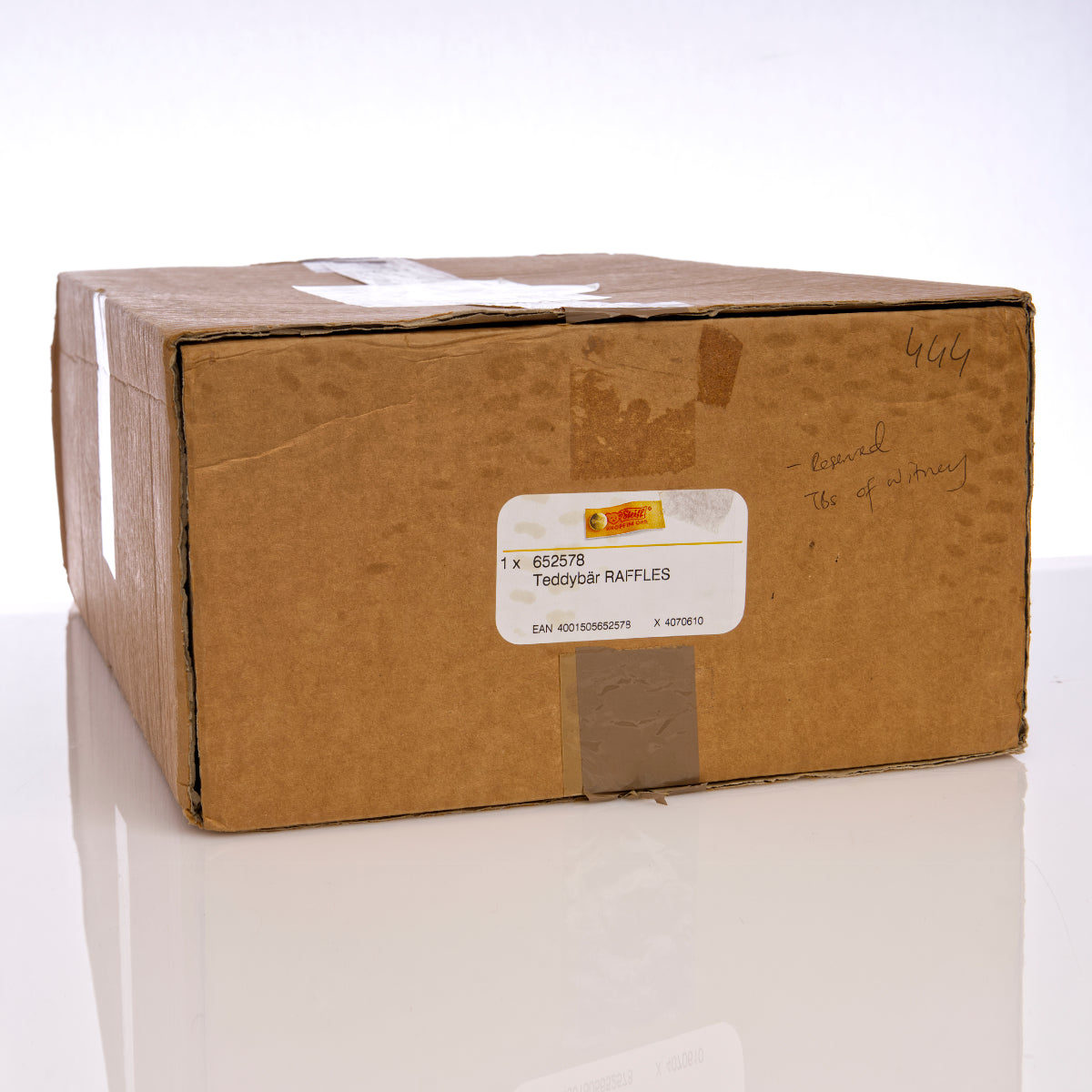 STEIFF 'Raffles' Teddy Bear (1997/1998) – White Tag 652578 - Limited Edition for Singapore