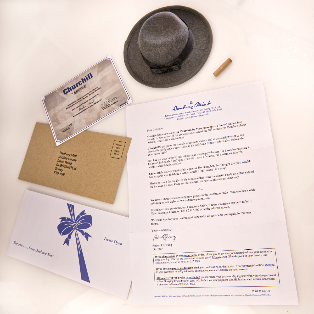 MERRYTHOUGHT - 'Churchill' for Danbury Mint – Limited Edition