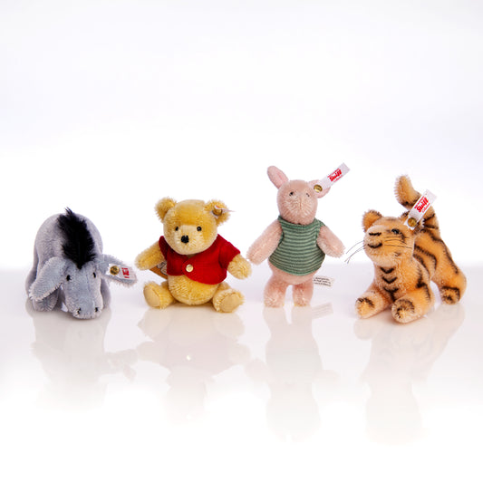 STEIFF Miniature 'Disney Winnie the Pooh Set' – 95th Anniversary - White Tag 355875