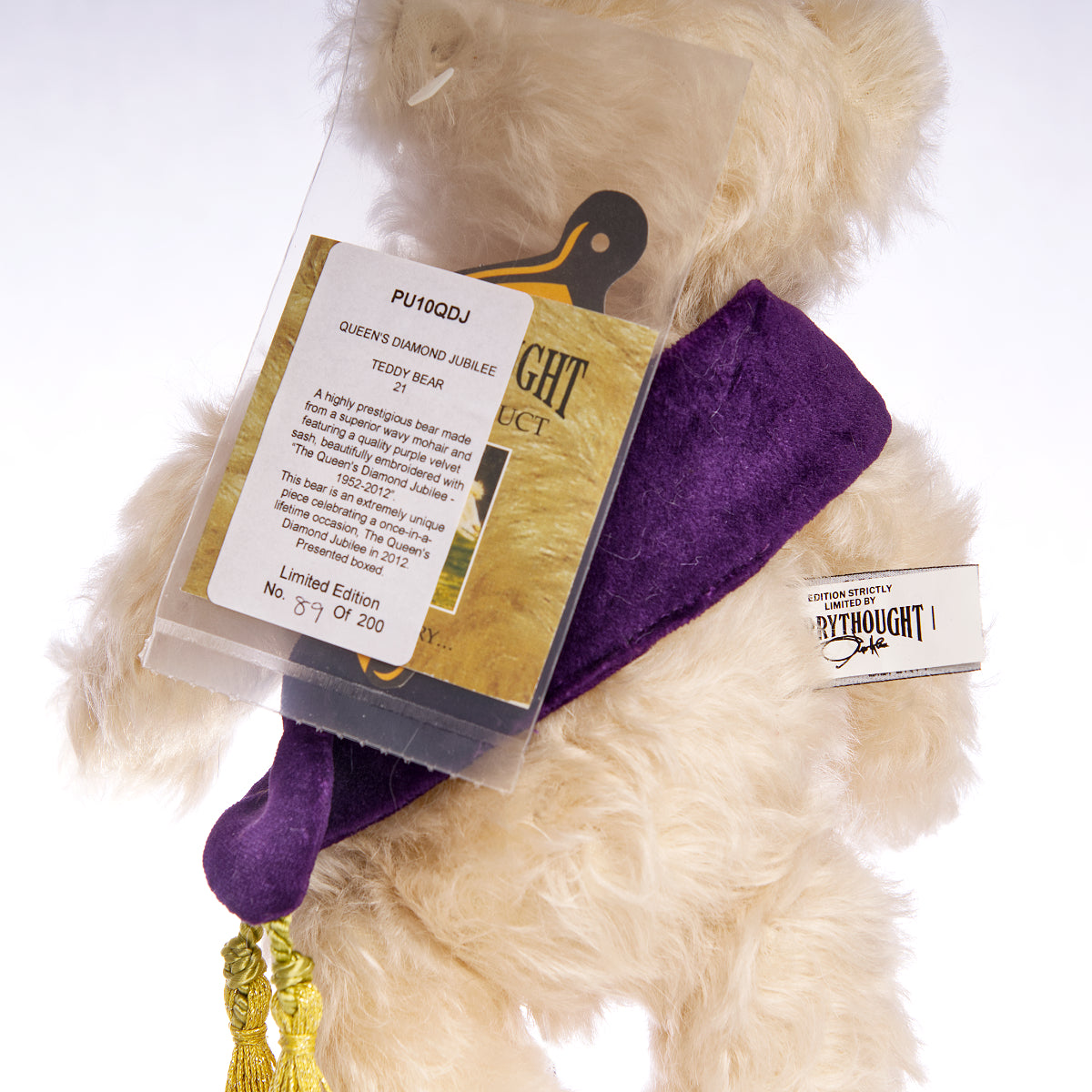 MERRYTHOUGHT Queen’s Diamond Jubilee Bear 2012 – Limited Edition