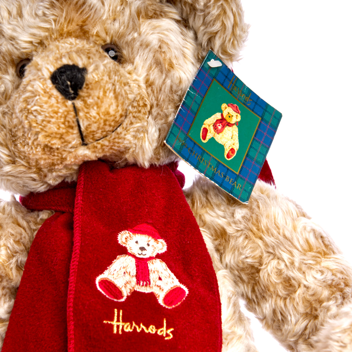 HARRODS 'Christmas Bear 1999' - nostalgic collectable