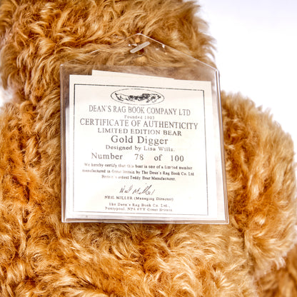 DEAN'S RAG BOOK Co.  'Gold Digger' designed by Lisa Wills - Limited Edition