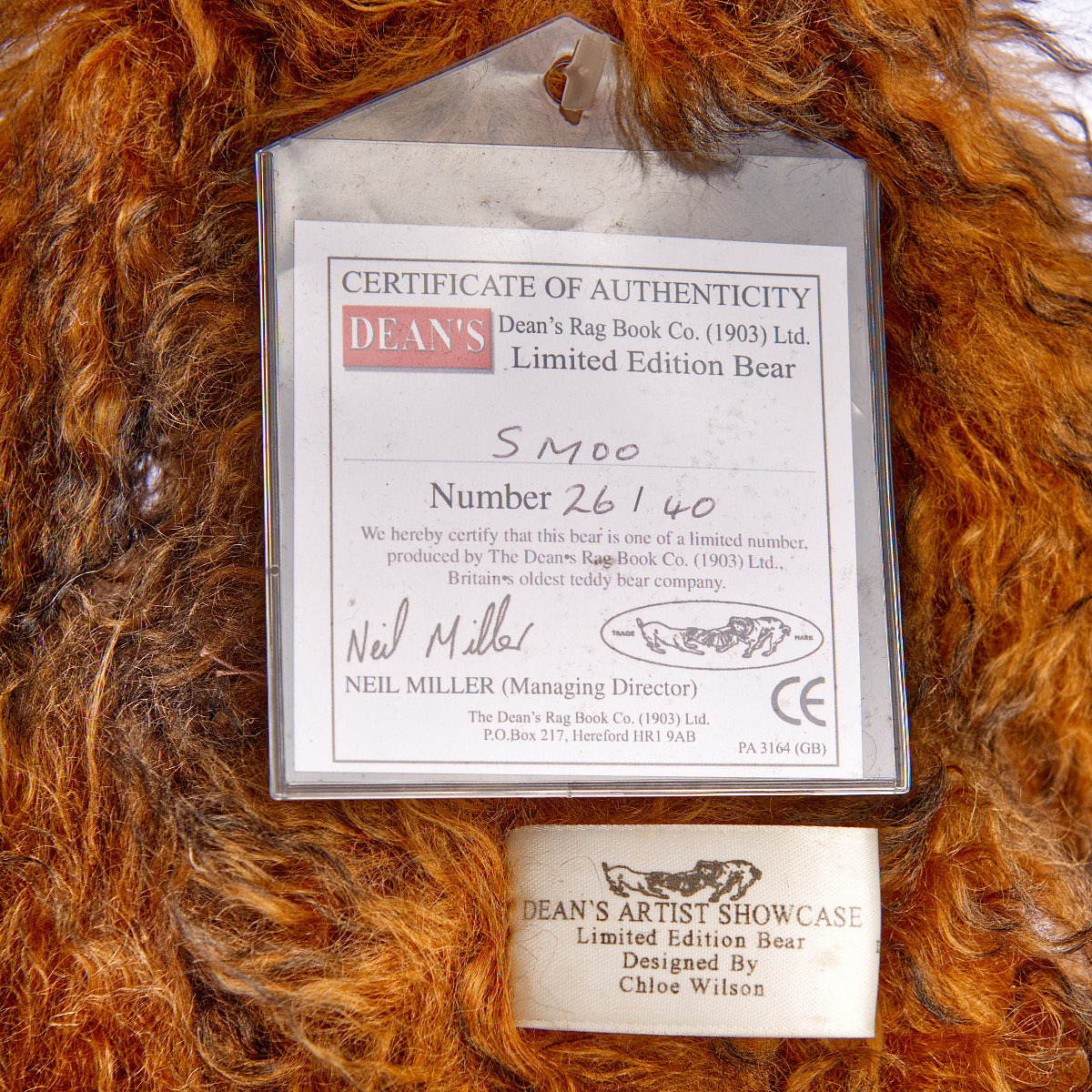 DEAN'S RAG BOOK Co. 'Smoo' - Artist Showcase Series - Limited Edition by designer Chloe Wilson