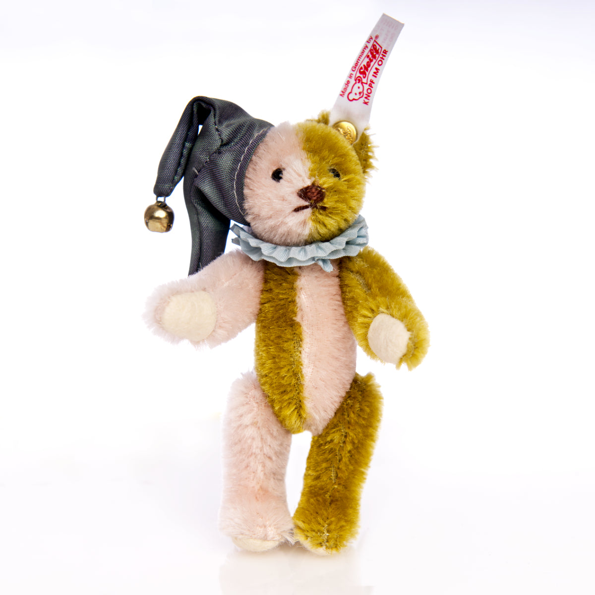 STEIFF Miniature 'TeddyBär Harlekin'/Harlequin Bear - White Tag 034510 - Limited Edition