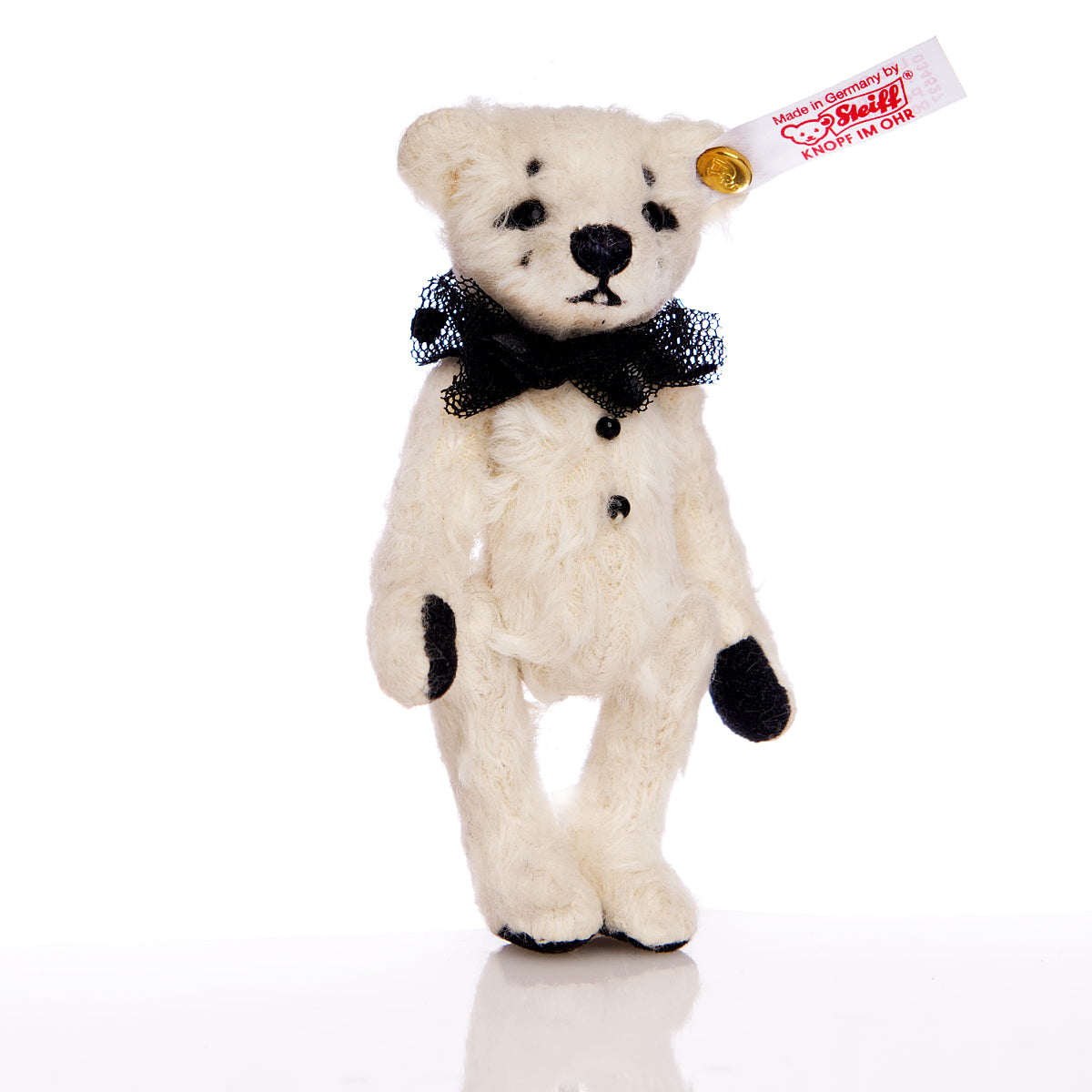 STEIFF Miniature 'Pedrolino' Teddy Bear - White Tag 034527 - Limited Edition