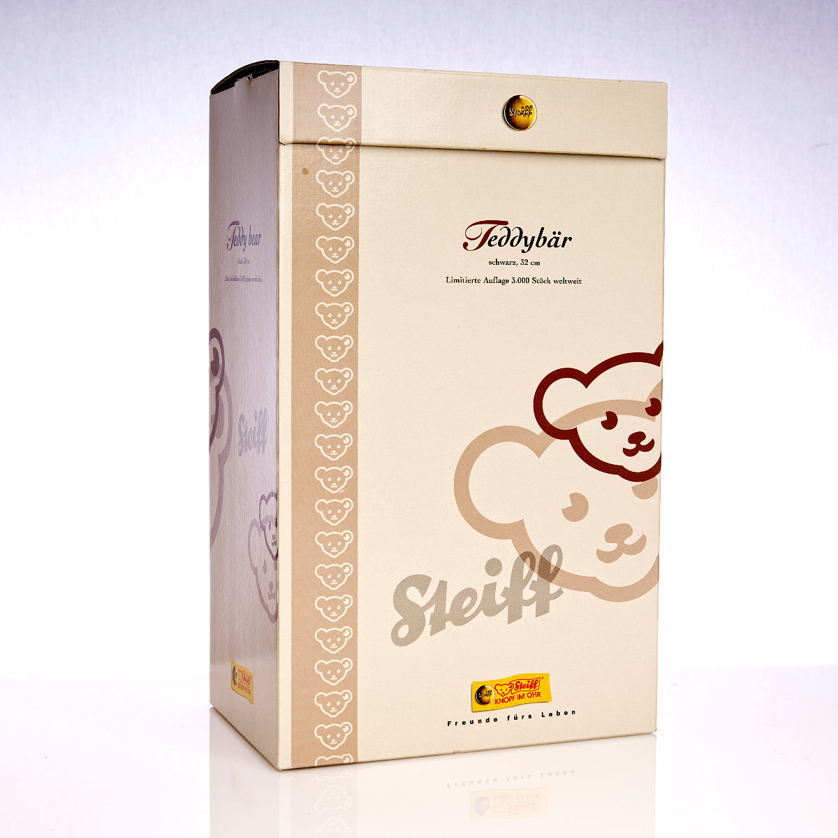 STEIFF Teddy Bear 'Black 32' - White Tag 038150 - Limited Edition