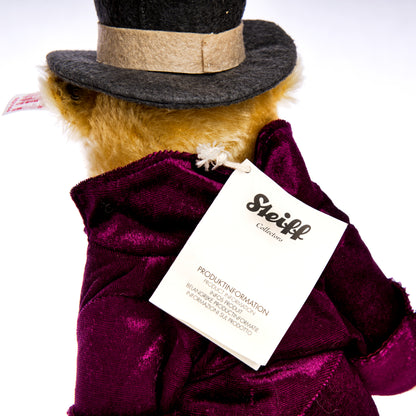 STEIFF 'Willy Wonka' from Roald Dahl White Tag 662768 - Limited Edition for Danbury Mint