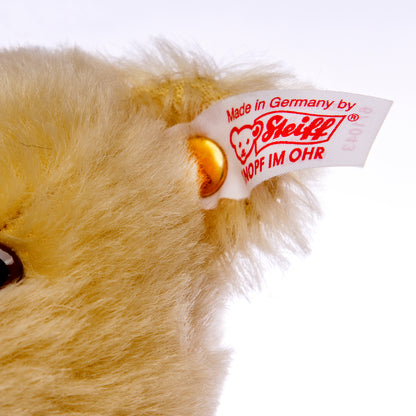 STEIFF 'Geburtstags-Teddybär' 100 Anniversary Bear - White Tag 671043 - Limited Edition