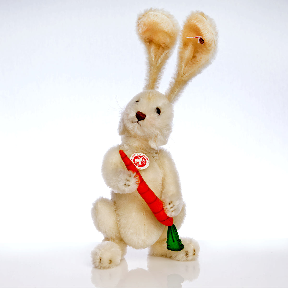 STEIFF 'Fritzle' the Musical Rabbit 2007 - White Tag 037078 Limited Edition