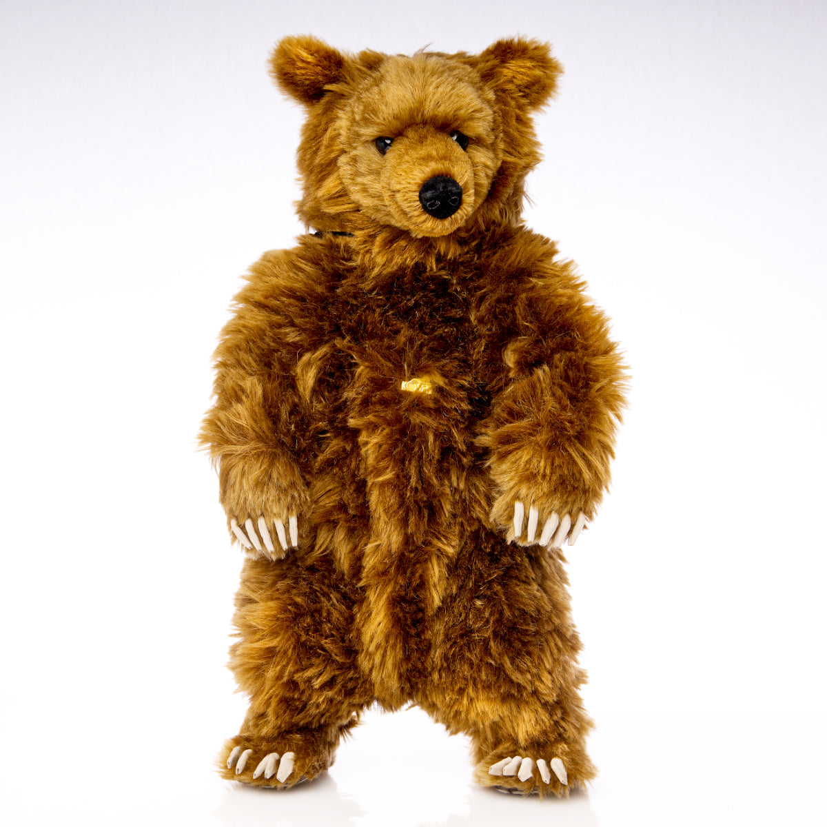 KÖSEN 'Gold-Collection Brown Bear' - Limited Edition with Showcase