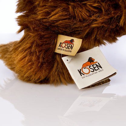 KÖSEN 'Gold-Collection Brown Bear' - Limited Edition with Showcase