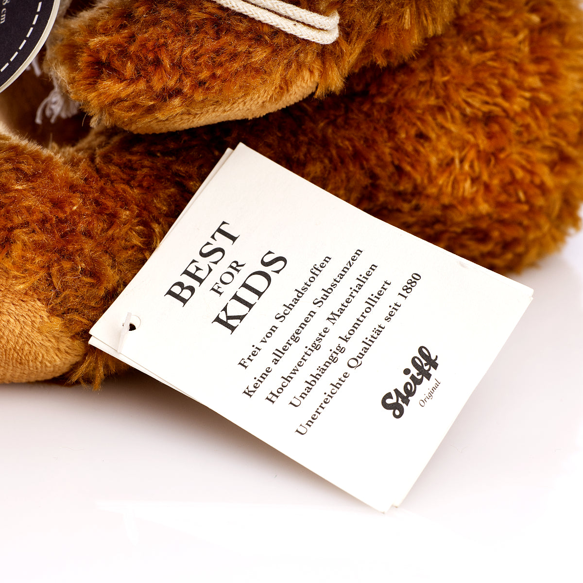 STEIFF 'Hannes in Suitcase Bear' from 2011 – Yellow Tag 111952