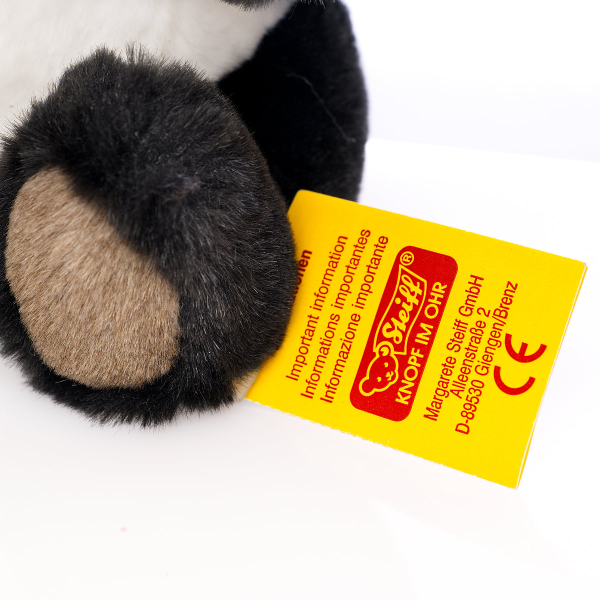 STEIFF 'Petsey Panda' Bear - Yellow Tag 013454