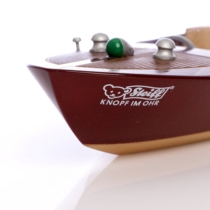 STEIFF 'Teddy Bear set with Motorboat' 2006 LE - White Tag 037405