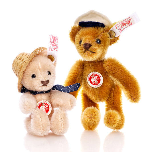 STEIFF 'Teddy Bear set with Motorboat' 2006 LE - White Tag 037405