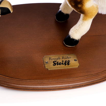 STEIFF 'Roosevelt Rough Rider' Bear Horse – Limited Edition White Tag 038457
