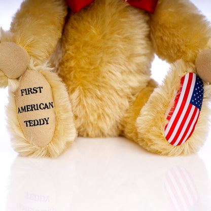 STEIFF 'First American Teddy' - White Tag 667183 - Limited North American Exclusive