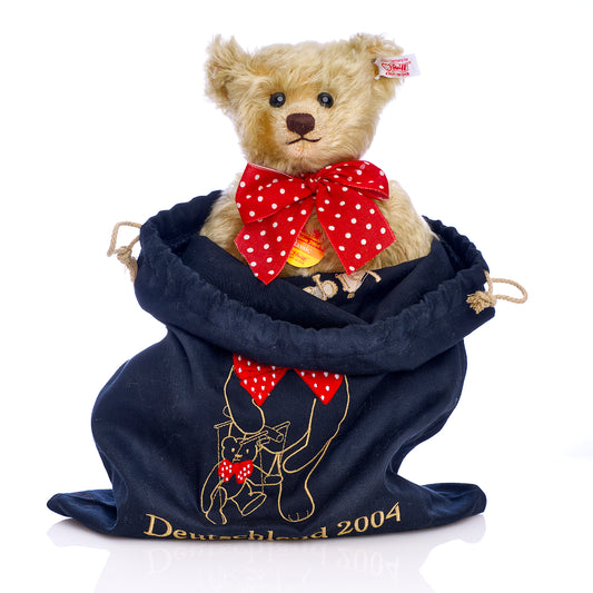 STEIFF 'Puppeteer Mohair Bear & Marionette Set' – German Exclusive  White Tag 671784