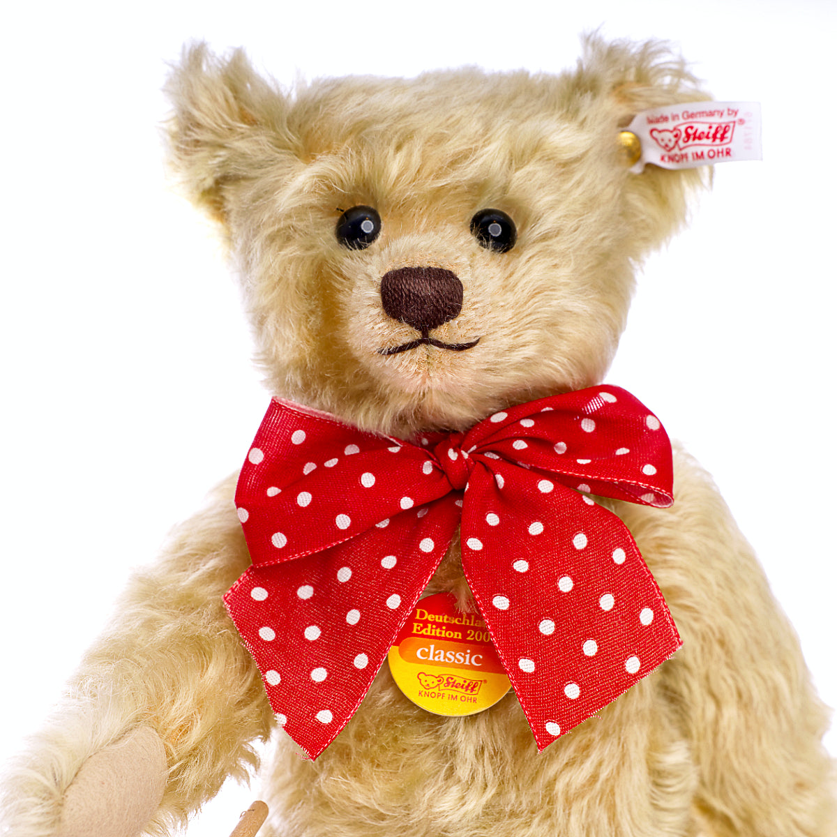 STEIFF 'Puppeteer Mohair Bear & Marionette Set' – German Exclusive  White Tag 671784
