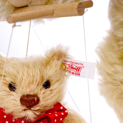 STEIFF 'Puppeteer Mohair Bear & Marionette Set' – German Exclusive  White Tag 671784