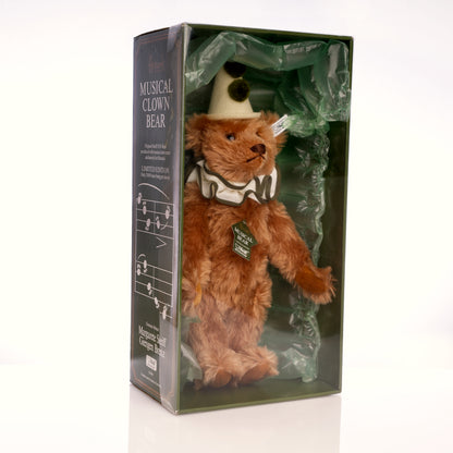 STEIFF for HARRODS 'Musical Clown Bear' 1992 - Limited Edition White Tag 011894