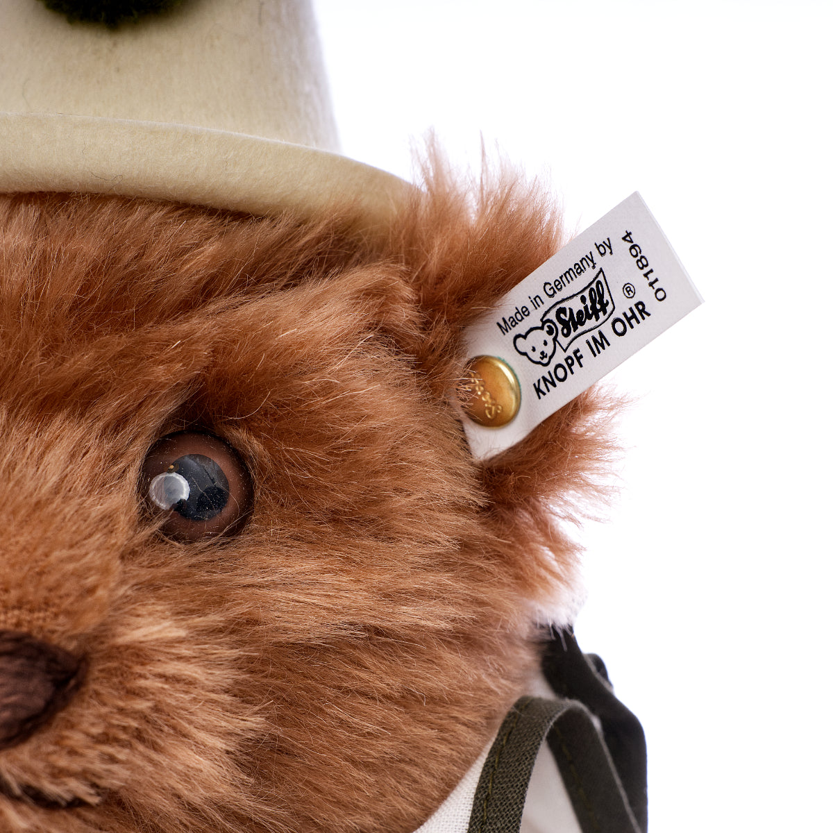 STEIFF for HARRODS 'Musical Clown Bear' 1992 - Limited Edition White Tag 011894