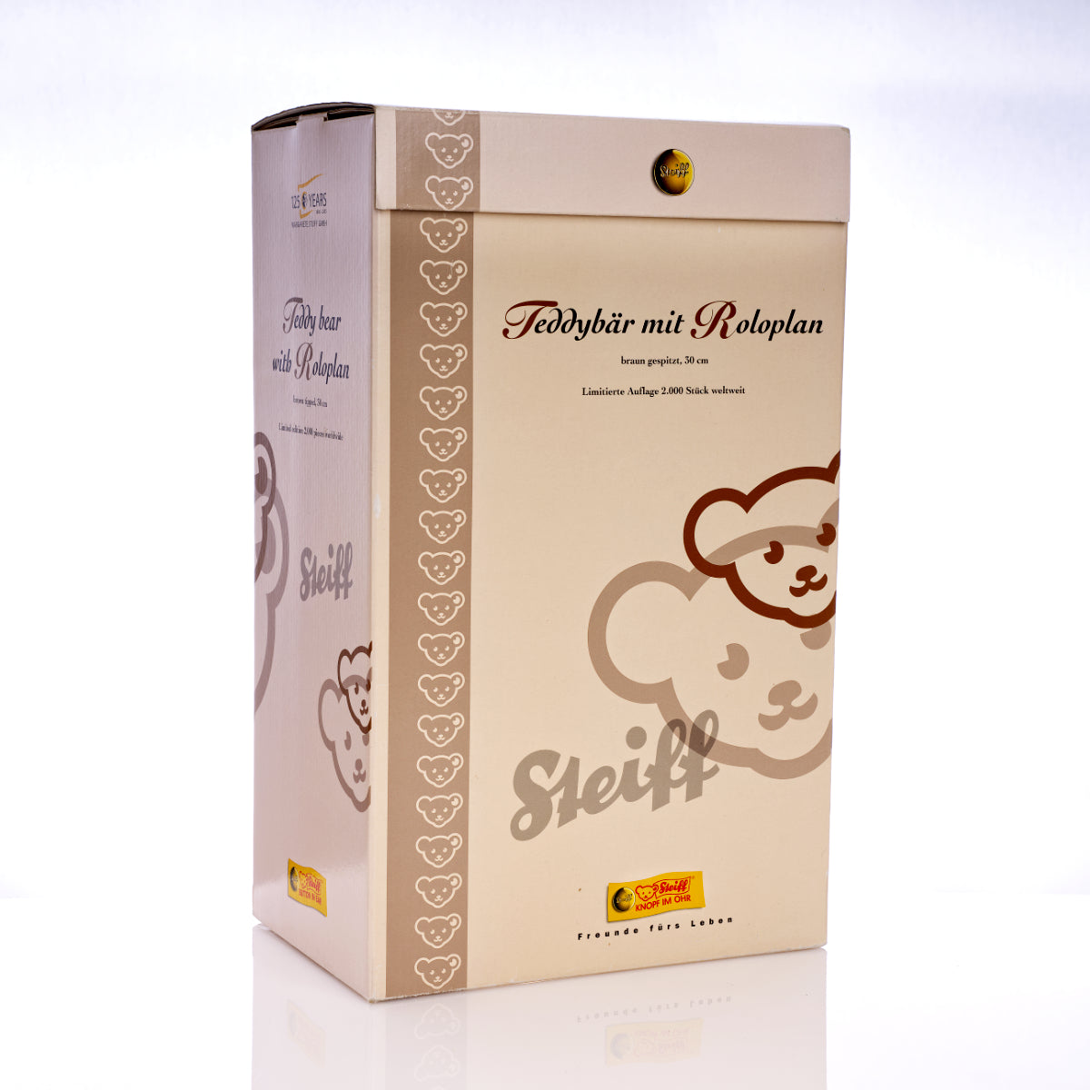 STEIFF 'Teddy Bear with Roloplan' - White Tag 853452 Limited Edition
