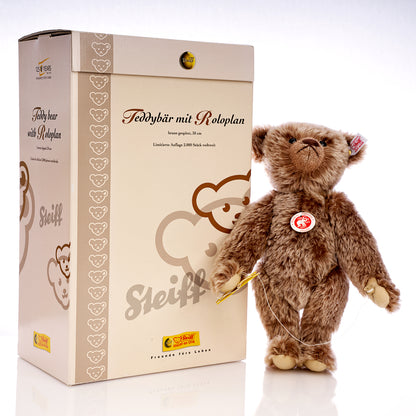 STEIFF 'Teddy Bear with Roloplan' - White Tag 853452 Limited Edition