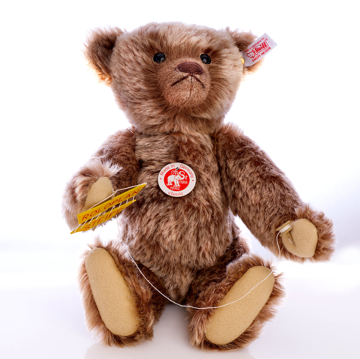 STEIFF 'Teddy Bear with Roloplan' - White Tag 853452 Limited Edition