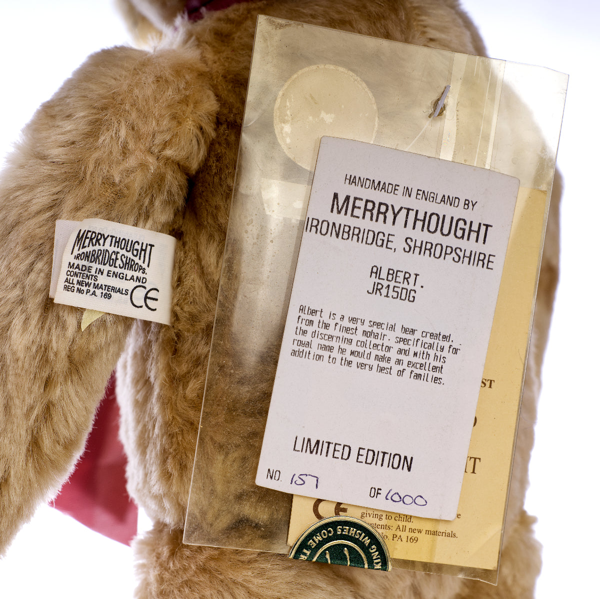 MERRYTHOUGHT 'Albert' - Limited Edition JR150G