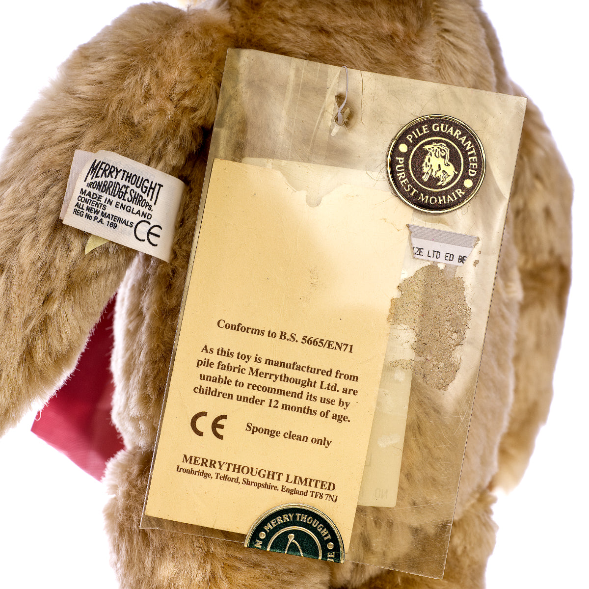 MERRYTHOUGHT 'Albert' - Limited Edition JR150G