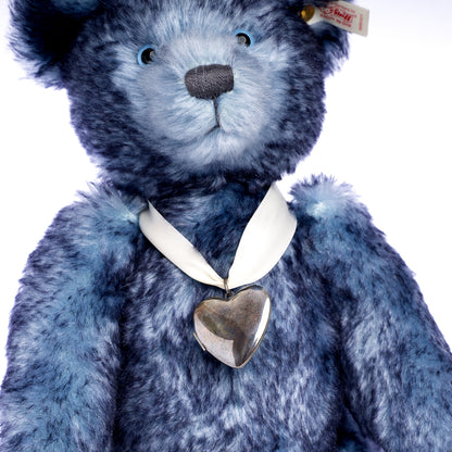 STEIFF 'Forget Me Not' Teddy Bear White Tag 666001, North American Exclusive Limited Edition