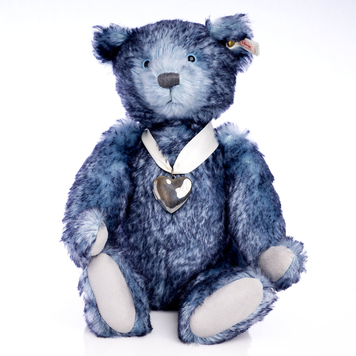 STEIFF 'Forget Me Not' Teddy Bear White Tag 666001, North American Exclusive Limited Edition