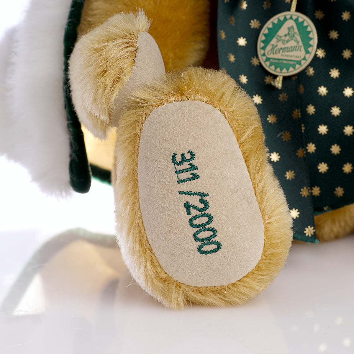 HERMANN-SPIELWAREN 'Winter Wonderland' Bear - Limited Edition