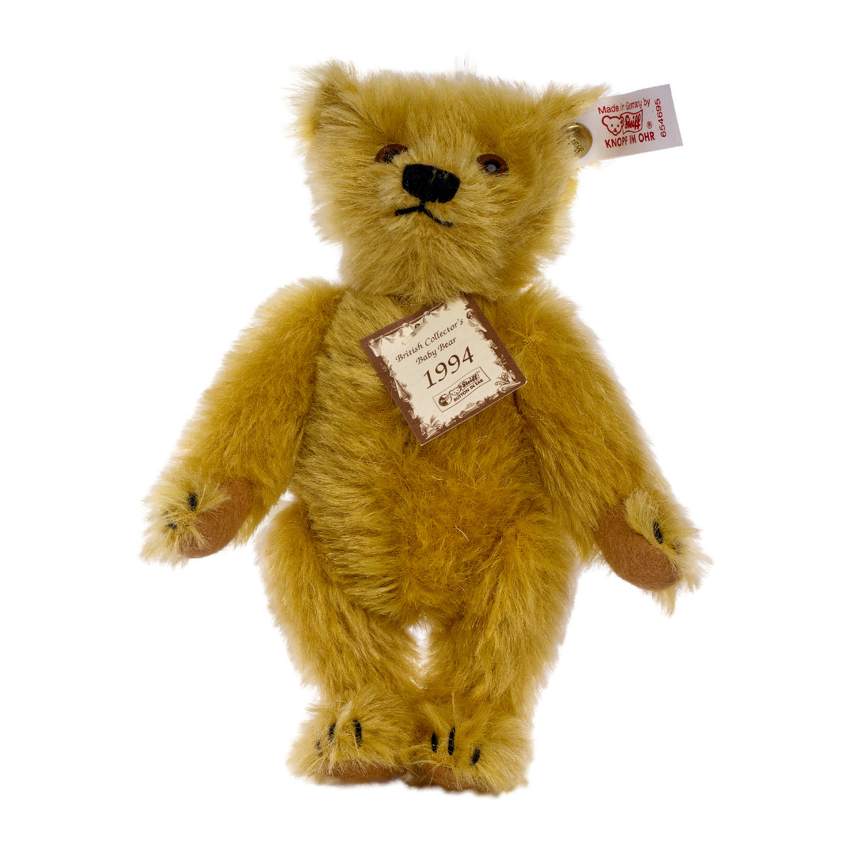STEIFF - British Collectors 'UK Baby Bear Set' 1994-1998, White Tag 654695
