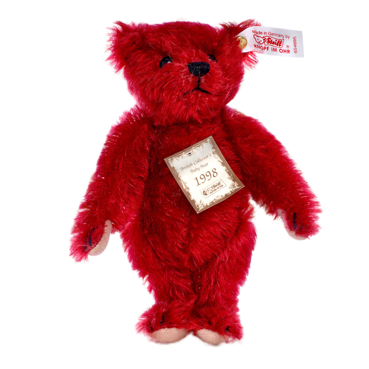 STEIFF - British Collectors 'UK Baby Bear Set' 1994-1998, White Tag 654695