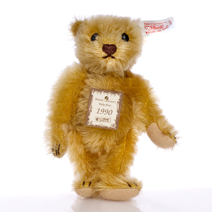 STEIFF British Collectors 'UK Baby Bear Set 1989–1993' - White Tag 654497