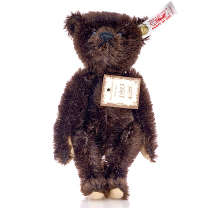 STEIFF British Collectors 'UK Baby Bear Set 1989–1993' - White Tag 654497