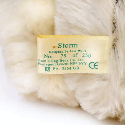 DEAN'S RAG BOOK Co. 'Storm' Polar Bear - from The Centenary Range by Lisa Willis