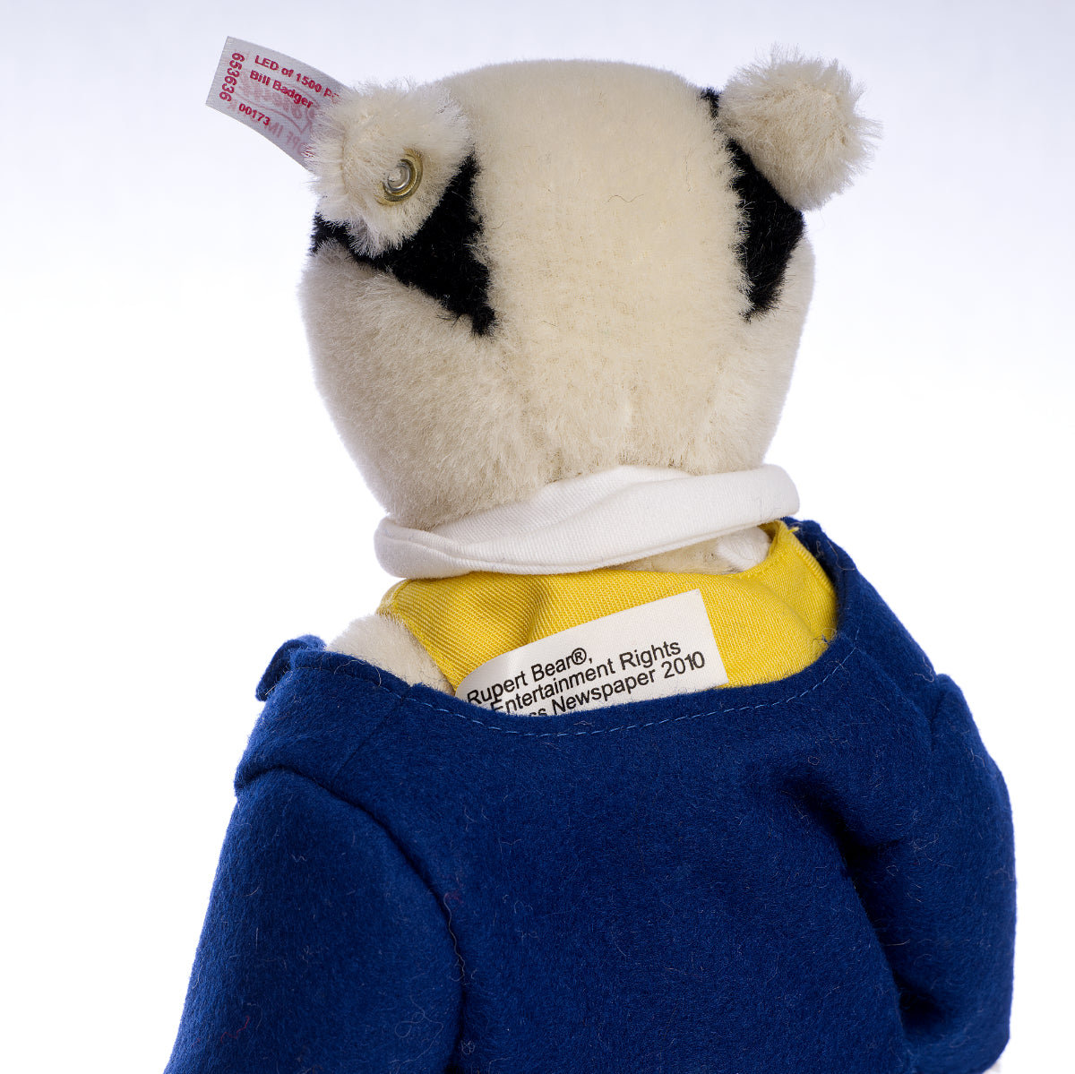 STEIFF Rupert Classic Range 'Bill Badger' Bear - White Tag 653636