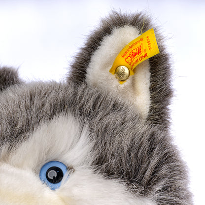 STEIFF  'Husky' Plush Dog - Yellow Tag 079634