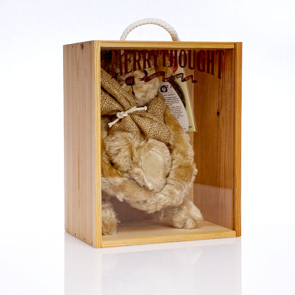 MERRYTHOUGHT 'Stowaway' Bear JK100 – Limited Edition, Mohair, presentation box