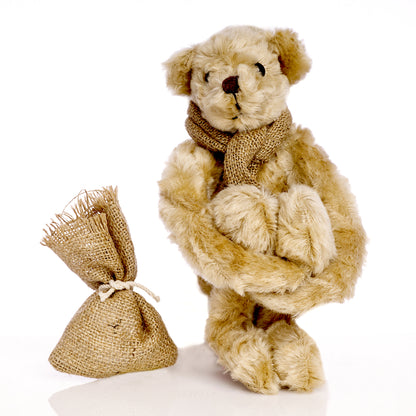 MERRYTHOUGHT 'Stowaway' Bear JK100 – Limited Edition, Mohair, presentation box