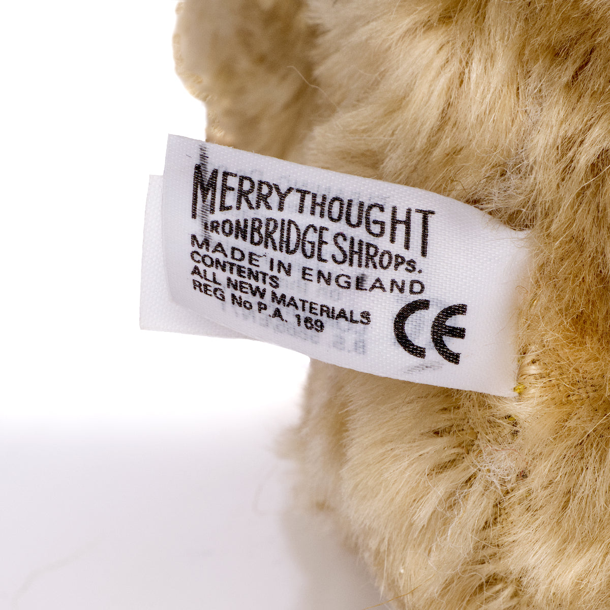 MERRYTHOUGHT 'Stowaway' Bear JK100 – Limited Edition, Mohair, presentation box