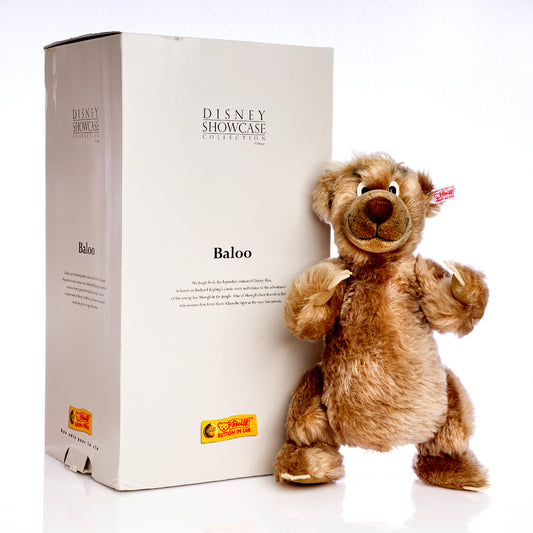 STEIFF 'Baloo' Disney Showcase Collection - White Tag 680267 – Limited Edition, Mohair, mint condition