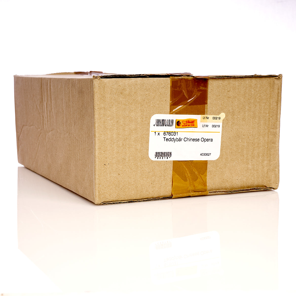 STEIFF 'Chinese Opera' Bear White Tag 676031 – Limited Edition exclusive to Hong Kong, China