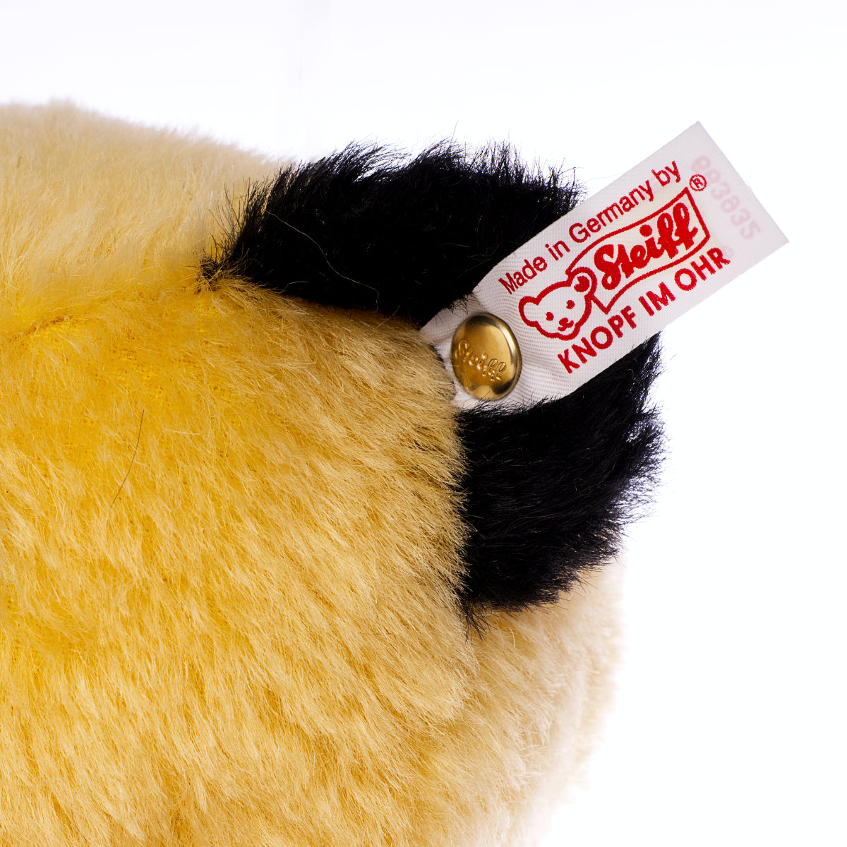 STEIFF 'Sooty' a UK & Ireland Exclusive, White Tag 663932 Jointed Mohair Bear – Limited Edition